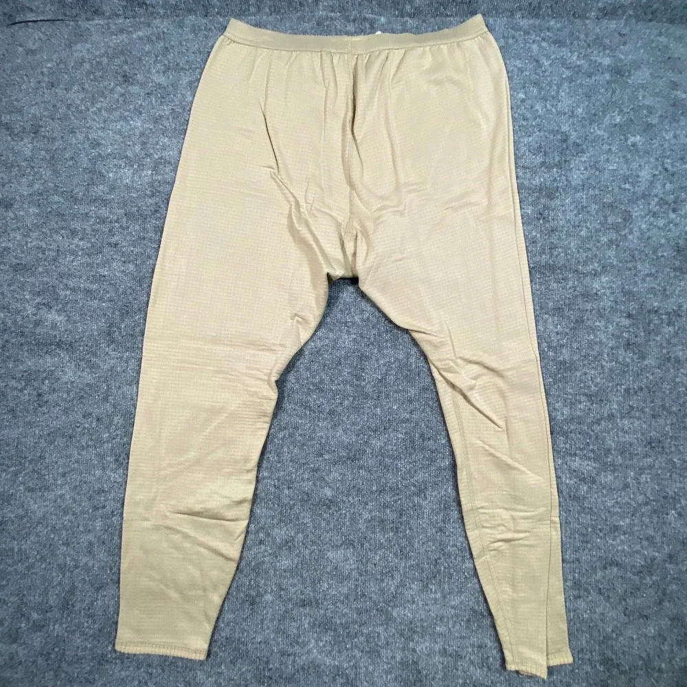 Peckham Inc Mens‎ Large Gen III Mid Weight Cold Weather Drawers Tan ECWCS NEW